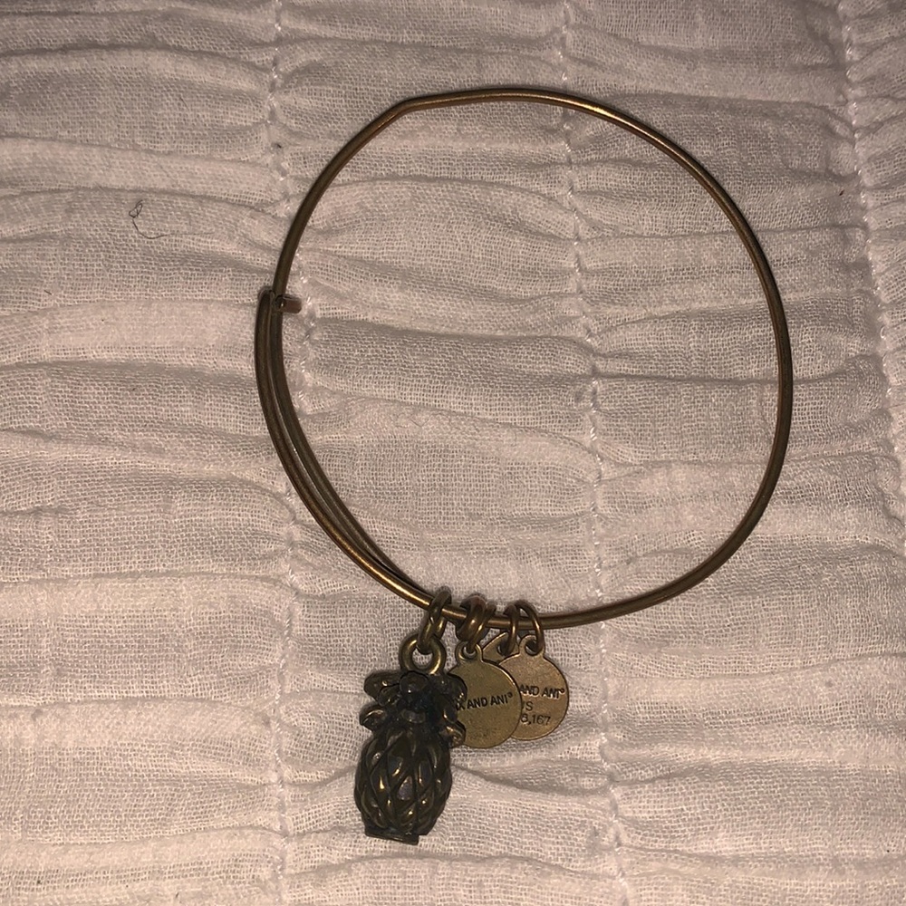 Pineapple Alex and Ani bracelet